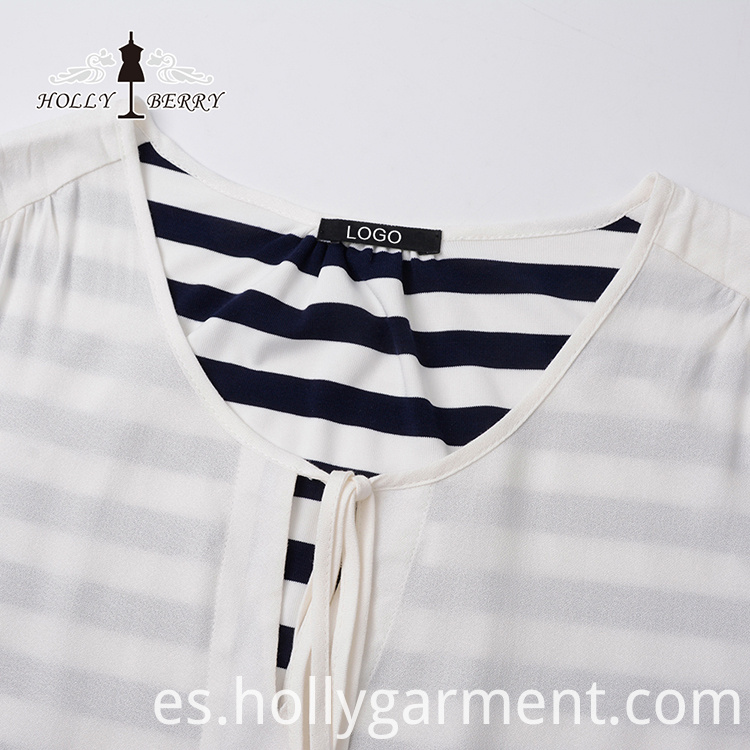 Chaleco de mujer con cuello redondo blanco White Crew Neck Women Vest